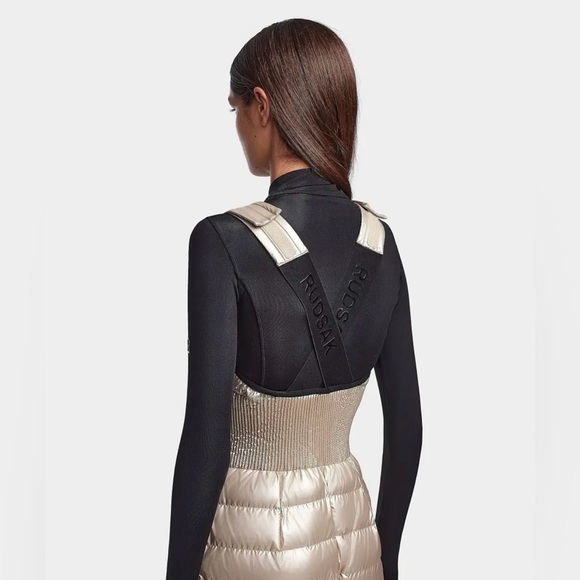 NWT Rudsak Nikky Metallic Ivory Snow pants size small - Picture 4 of 11